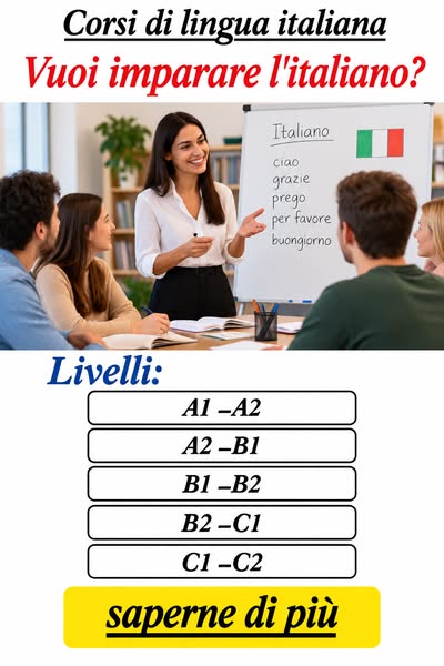Corsi Di Lingua Italiana Per Ogni Livello
