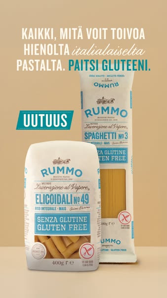 GLUTEN-FREE | Pasta Rummo - Lenta Lavorazione
