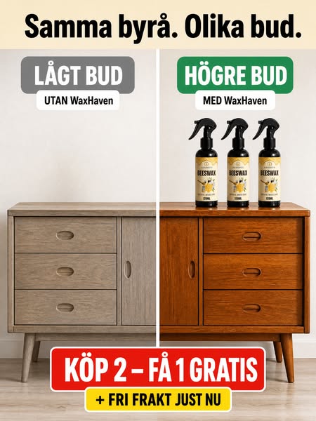 Bivax skyddar ditt trä