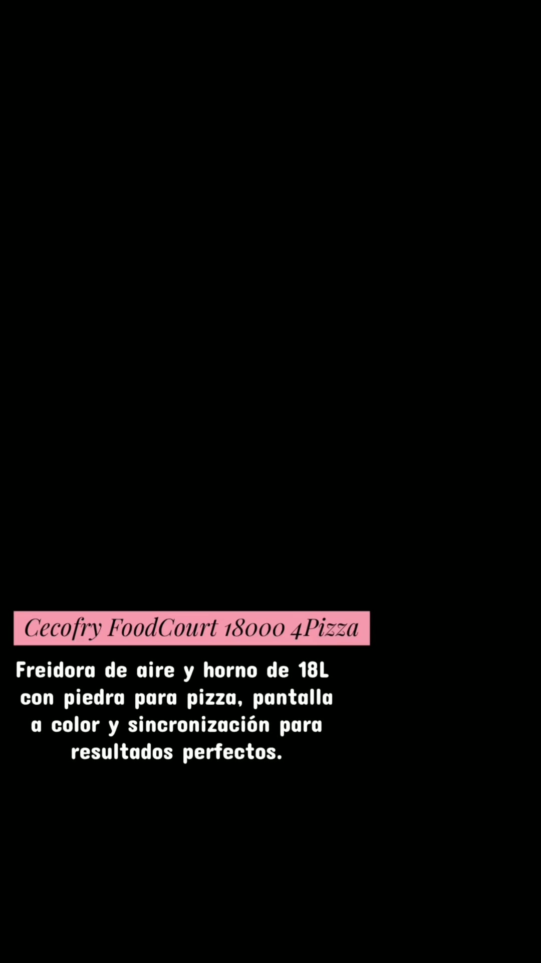 Air Fryer + Horno + Pizzería en casa