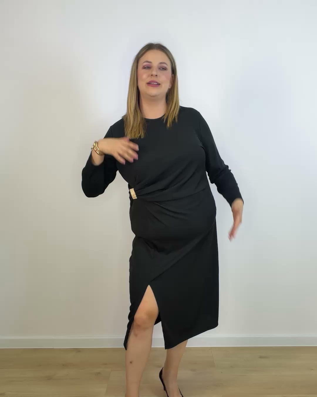 Królewski look w rozmiarze XL
