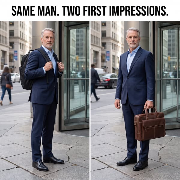 Same Man. Two First Impressions.