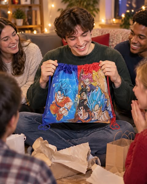 You drew the anime fan in Kris Kringle. All you know is 'likes Goku'. That's enough.