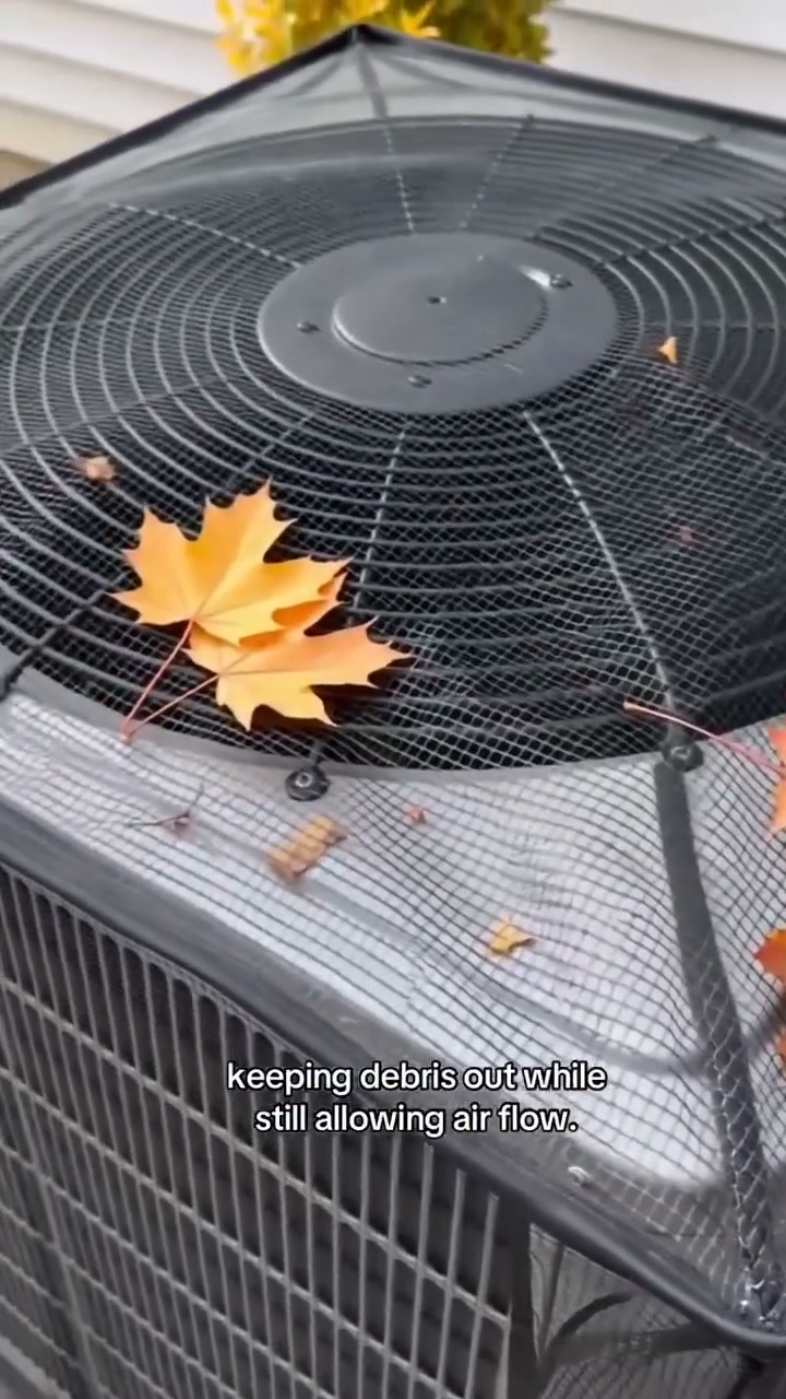 Outdoor AC Mesh Cover