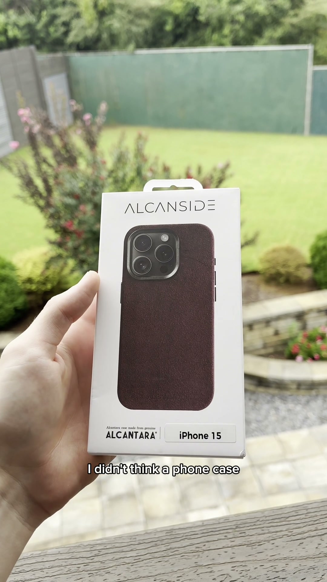 The Alcantara® iPhone case