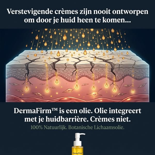 Waarom de meeste verstevigende crèmes aan de oppervlakte blijven