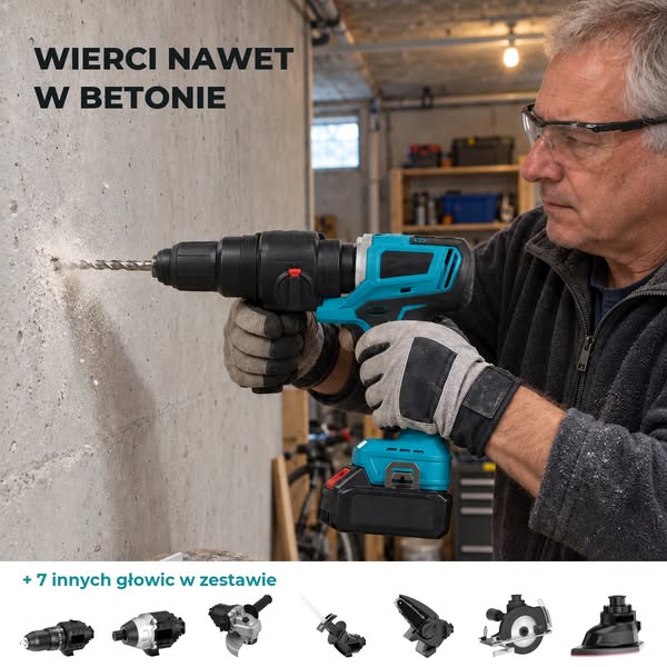 WIERCI NAWET W BETONIE