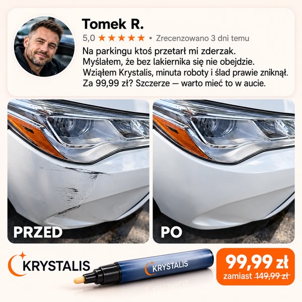 Usuń tę rysę raz na zawsze!
