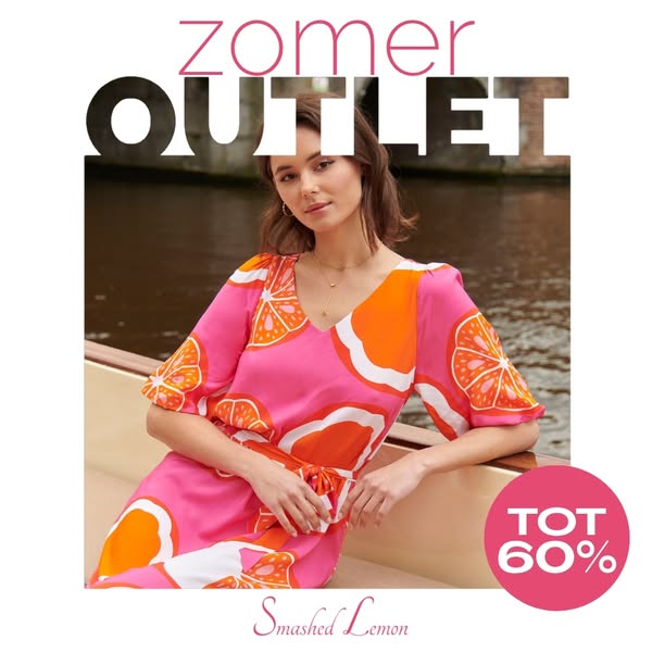 Zomer Outlet nu 60% korting