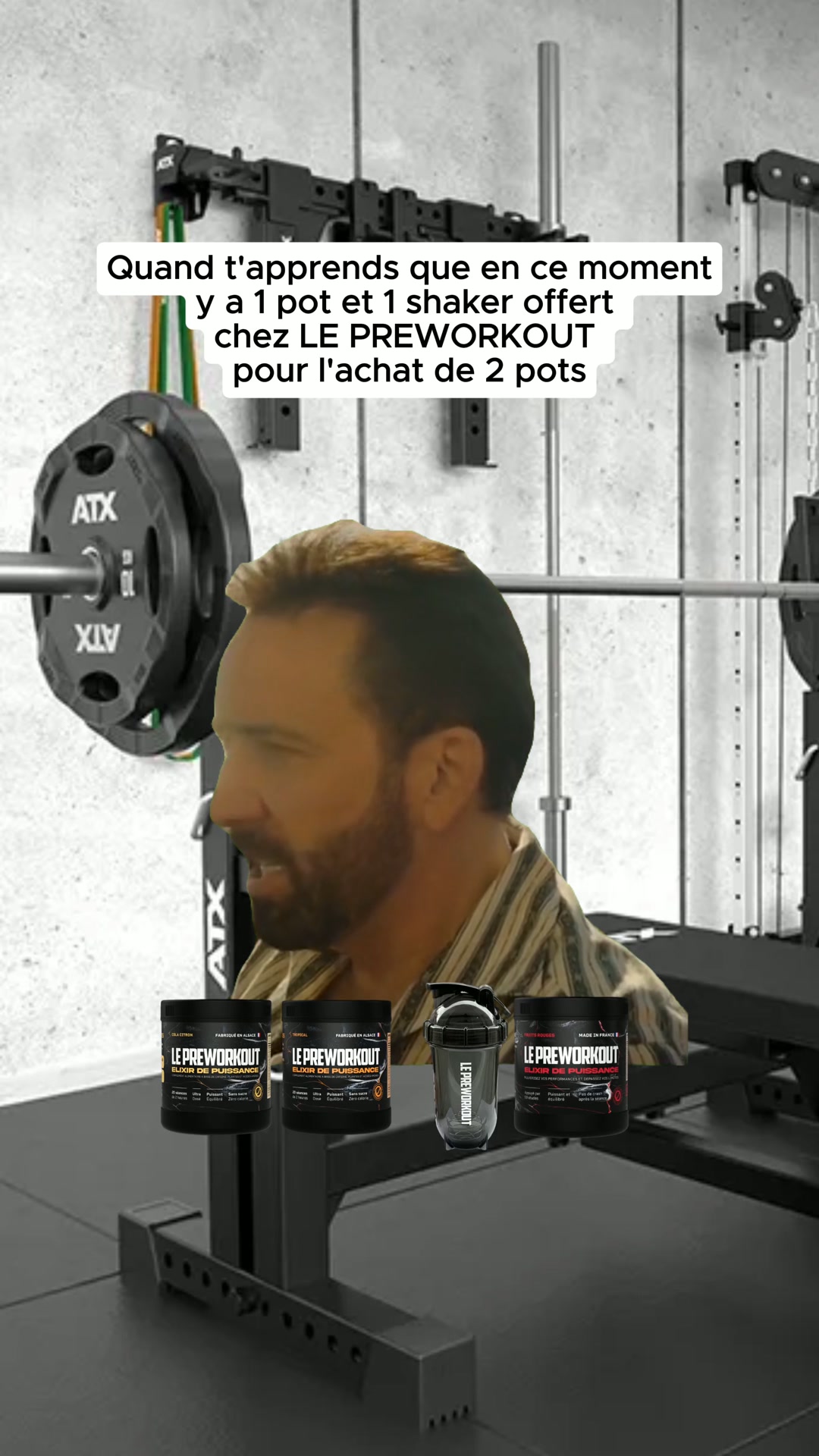 LE MEILLEUR PRÉ-WORKOUT FRANÇAIS