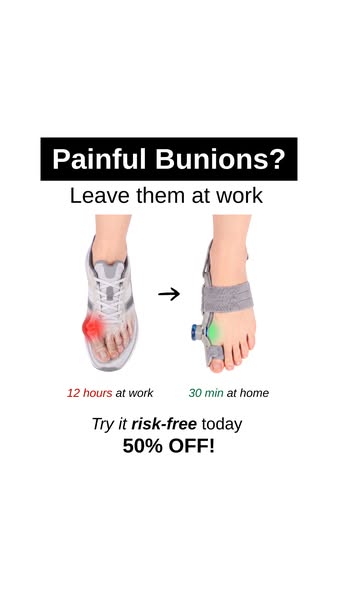 Bunion Relief After Every Shift