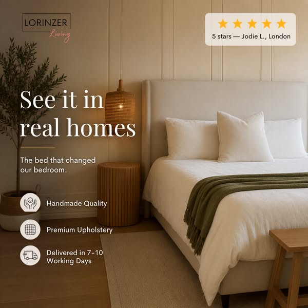 The UK's favourite handmade bed · From £447