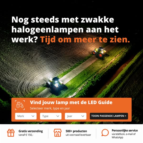 Vervang je zwakke halogeen