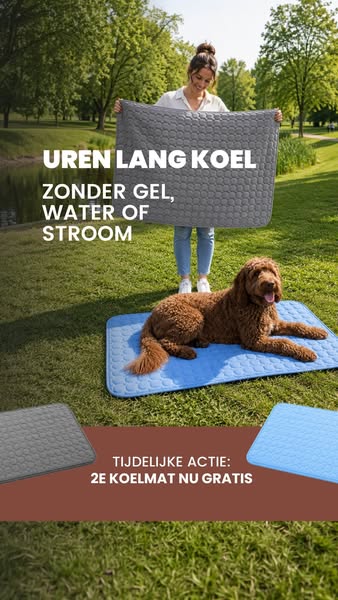 Geen stroom, geen water, gewoon neerleggen