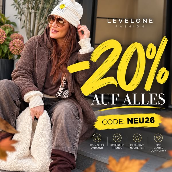 20% RABATT AUF ALLES