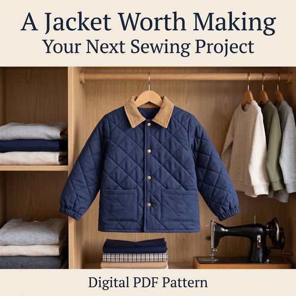 Sew the Classic Quilted Jacket for Your Little Guy