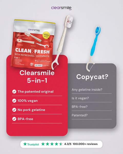 Your on-to-go Toothbrush
