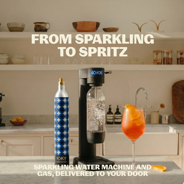 Sparkling water for summer, sorted.