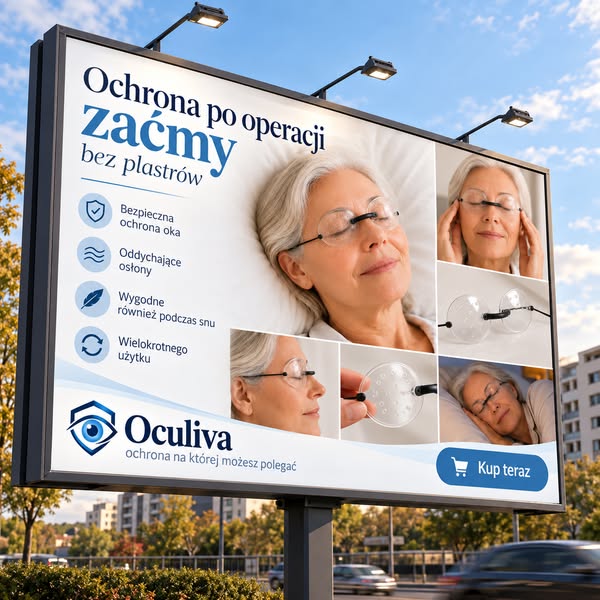 Ochrona po operacji zaćmy bez plastrów
