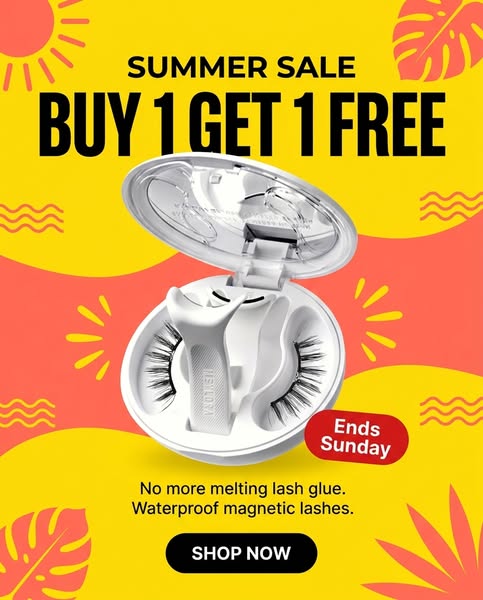 Ditch The Melting Glue! Buy 1 Get 1 FREE Today
