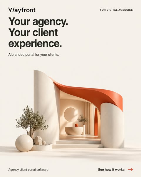 Client portal for repeatable agency services