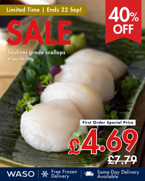 Free UK-wide delivery even frozen & chilled