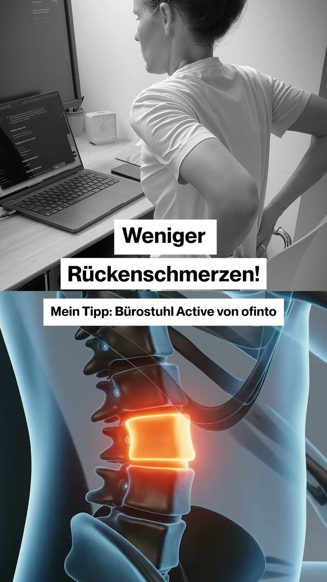 Dein Rücken wird es dir danken!