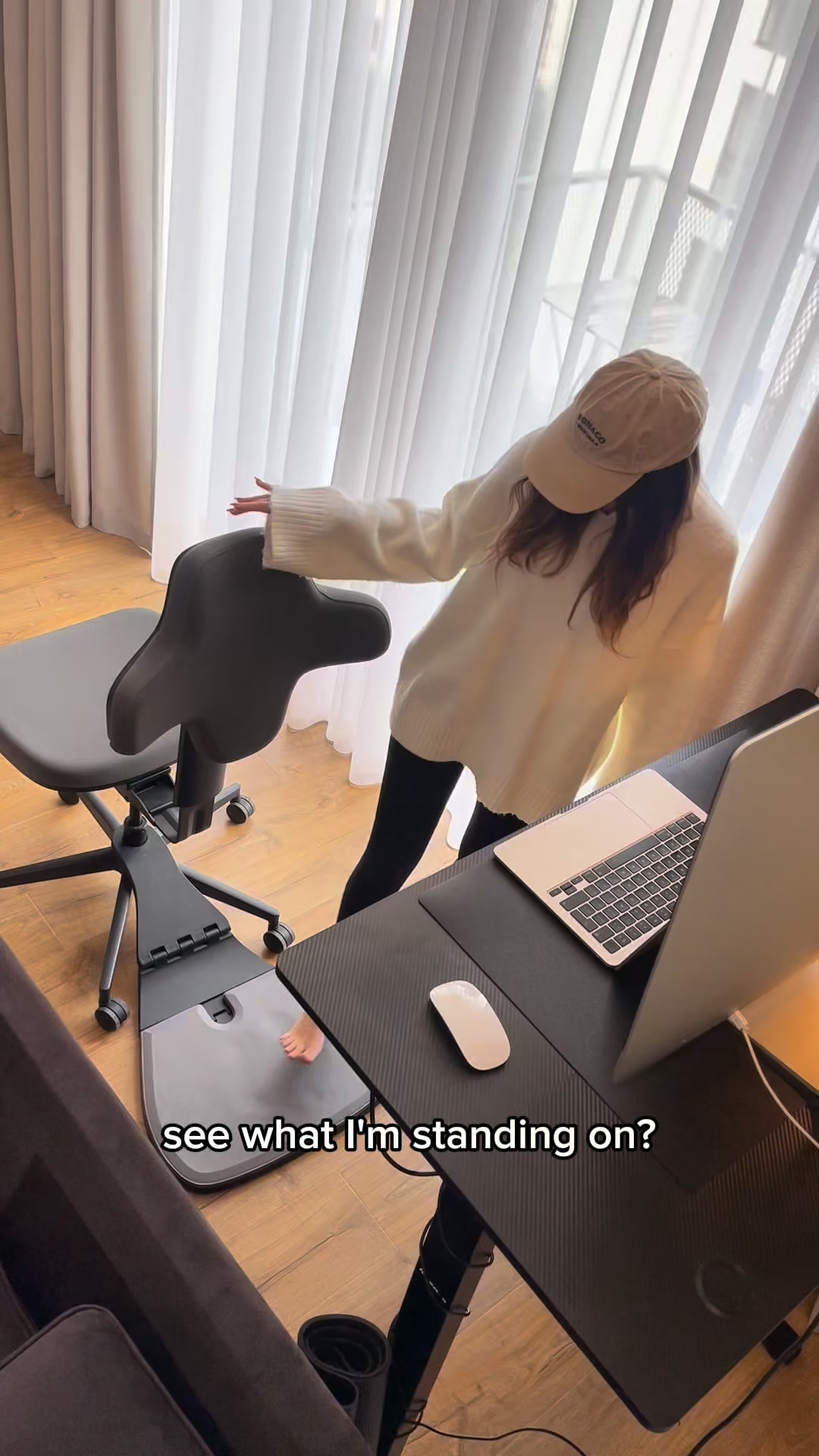 One Chair. Mat Included.
