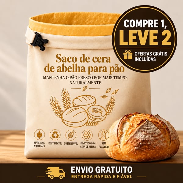 Mantenha o Seu Pão Fresco por Mais Tempo