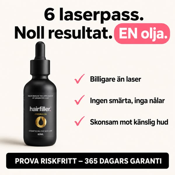 6 laserpass. En olja.