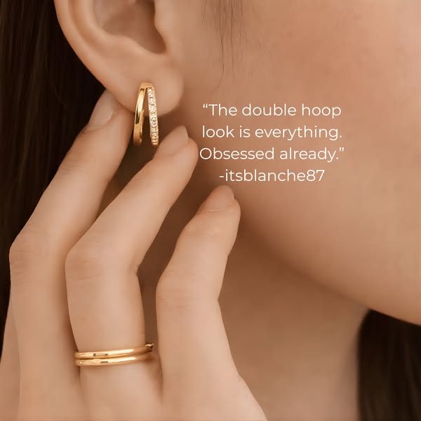 Double Hoops, Zero Irritation