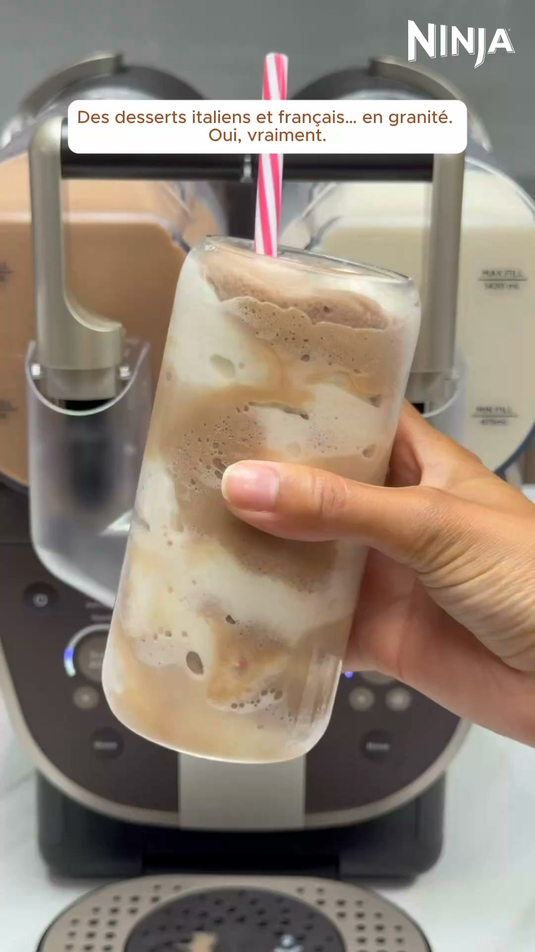 Machine à granités et boissons glacées Ninja SLUSHi Twist