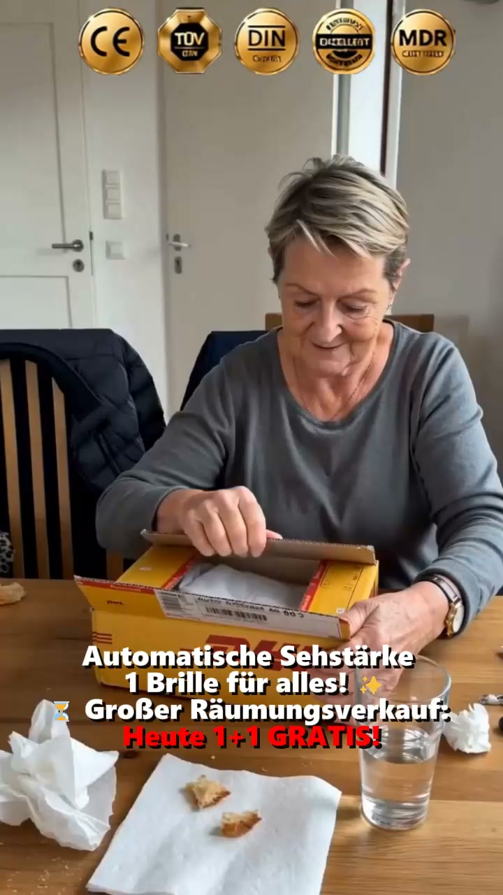 GLEITSICHT-LESEBRILLE PHOTOCHROM – 50 % Rabatt | Streng limitiert in Deutschland