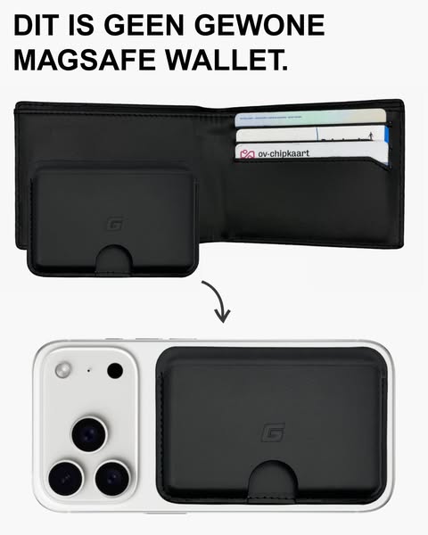 De Gecko MagSafe Portemonnee
