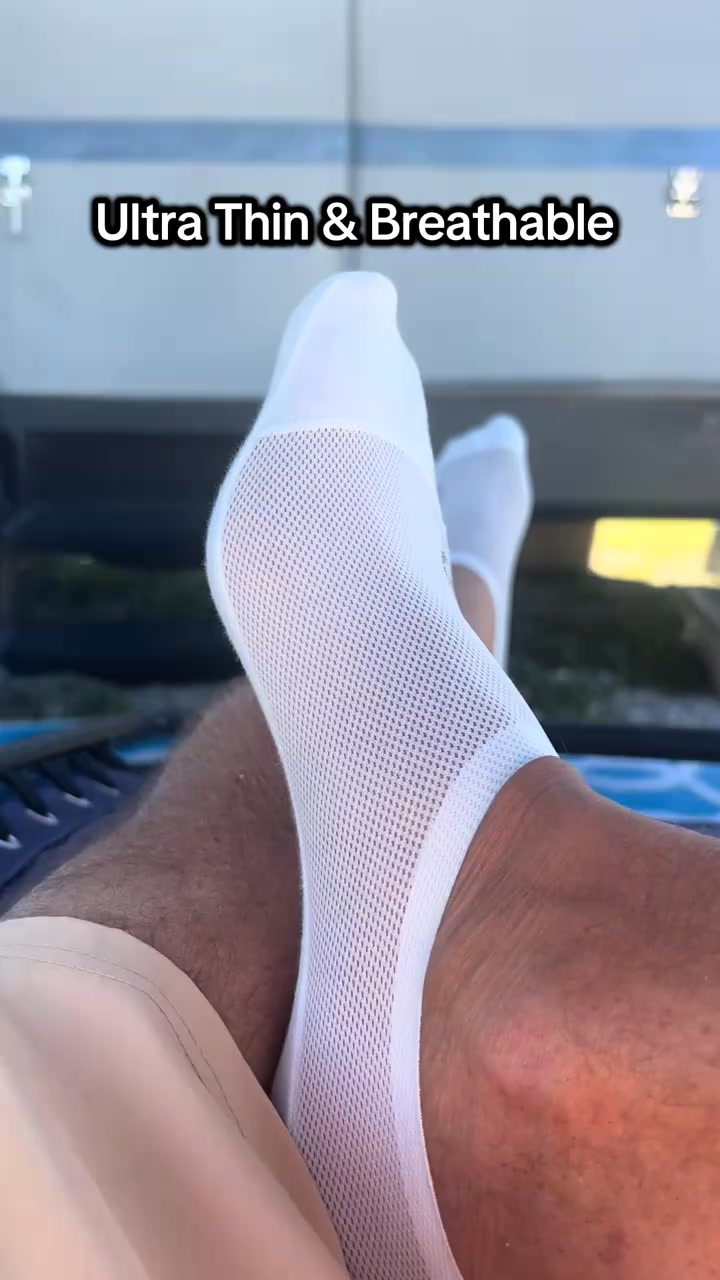 Breathable Low-Cut Anti-Slip Sweat-Absorbing Design