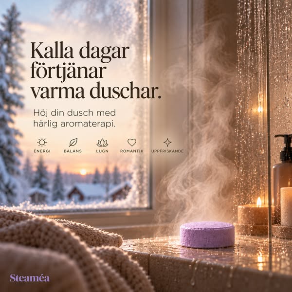 Frusen och kall- Tänk dig en varm dusch