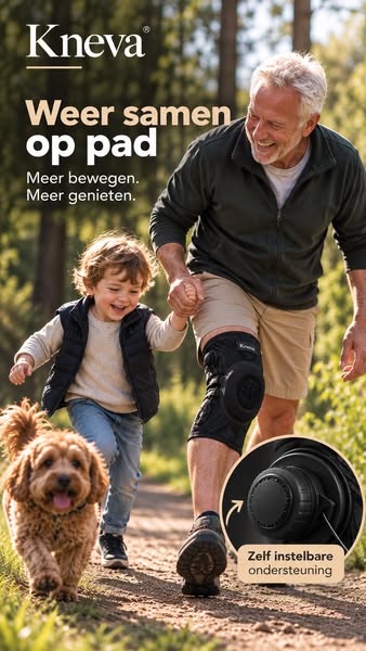 De kniebandage met draaiknop