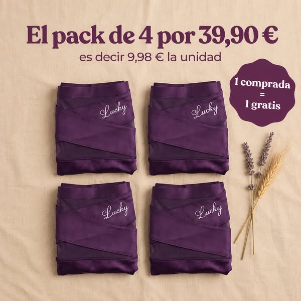 El pack de 4 • 39,90 € (1 comprada = 1 gratis)