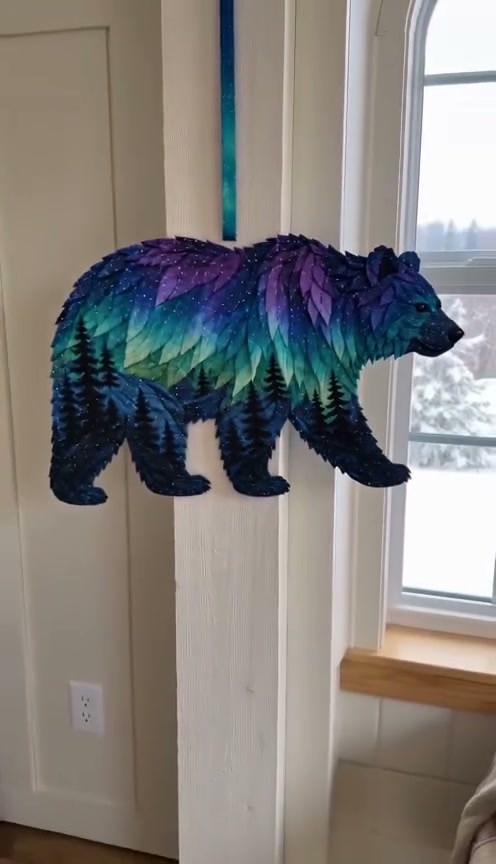 Northern Lights Wildlife DIY Patchwork Kit