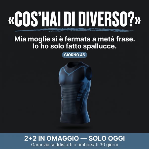 "Cos'hai di diverso?" — Giorno 45. Lui ha solo fatto spallucce.