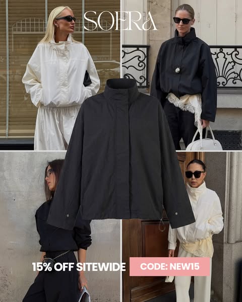 Farah Funnel Neck Windbreaker Jacket