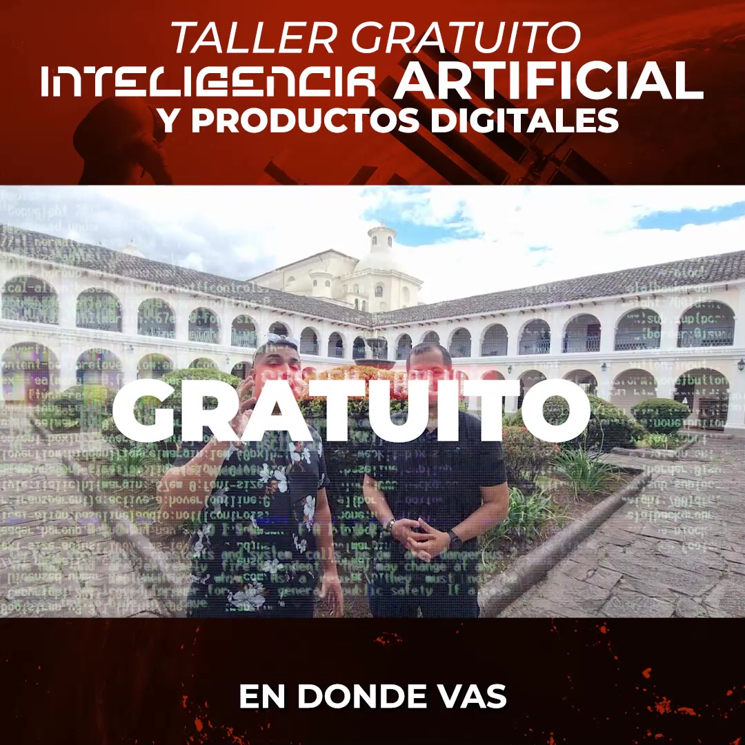 Accede GRATIS - Taller EN VIVO de Inteligencia Artificial