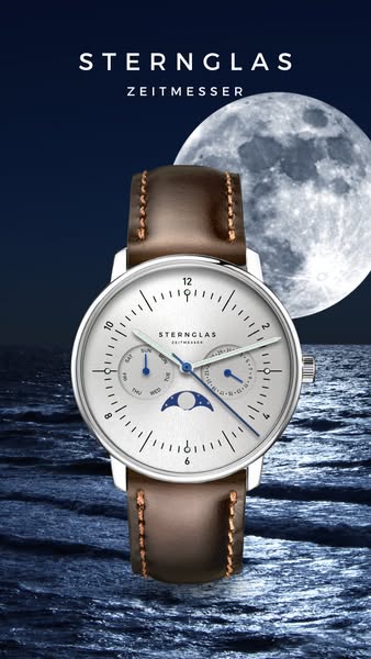 Sold out for months: The Naos Moonphase is back.