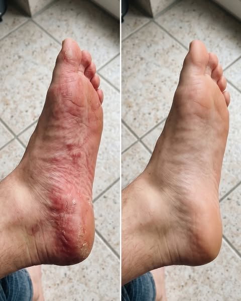 Enfin quelque chose de doux pour mes pieds sensibles