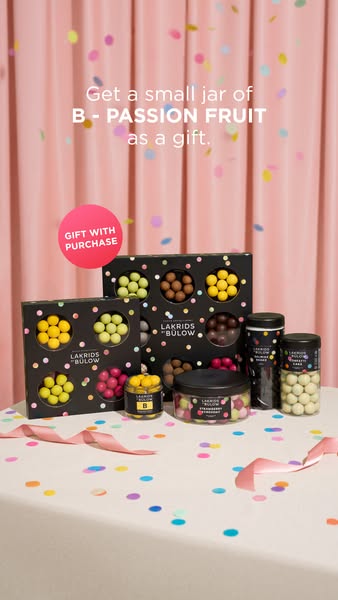 Receive a small jar of B - PASSION FRUIT