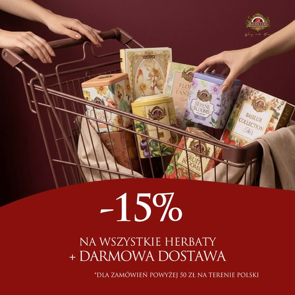 15% NA WSZYSTKO w Basilur!