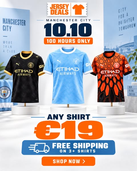 Football Shirts from €19.90 | Jersey Deals