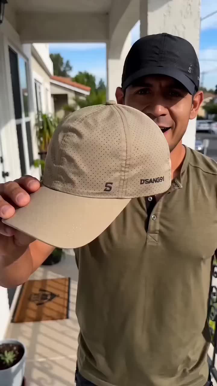 Breathable Cool Perforated Baseball Cap | Lightweight Sun Protection Hat