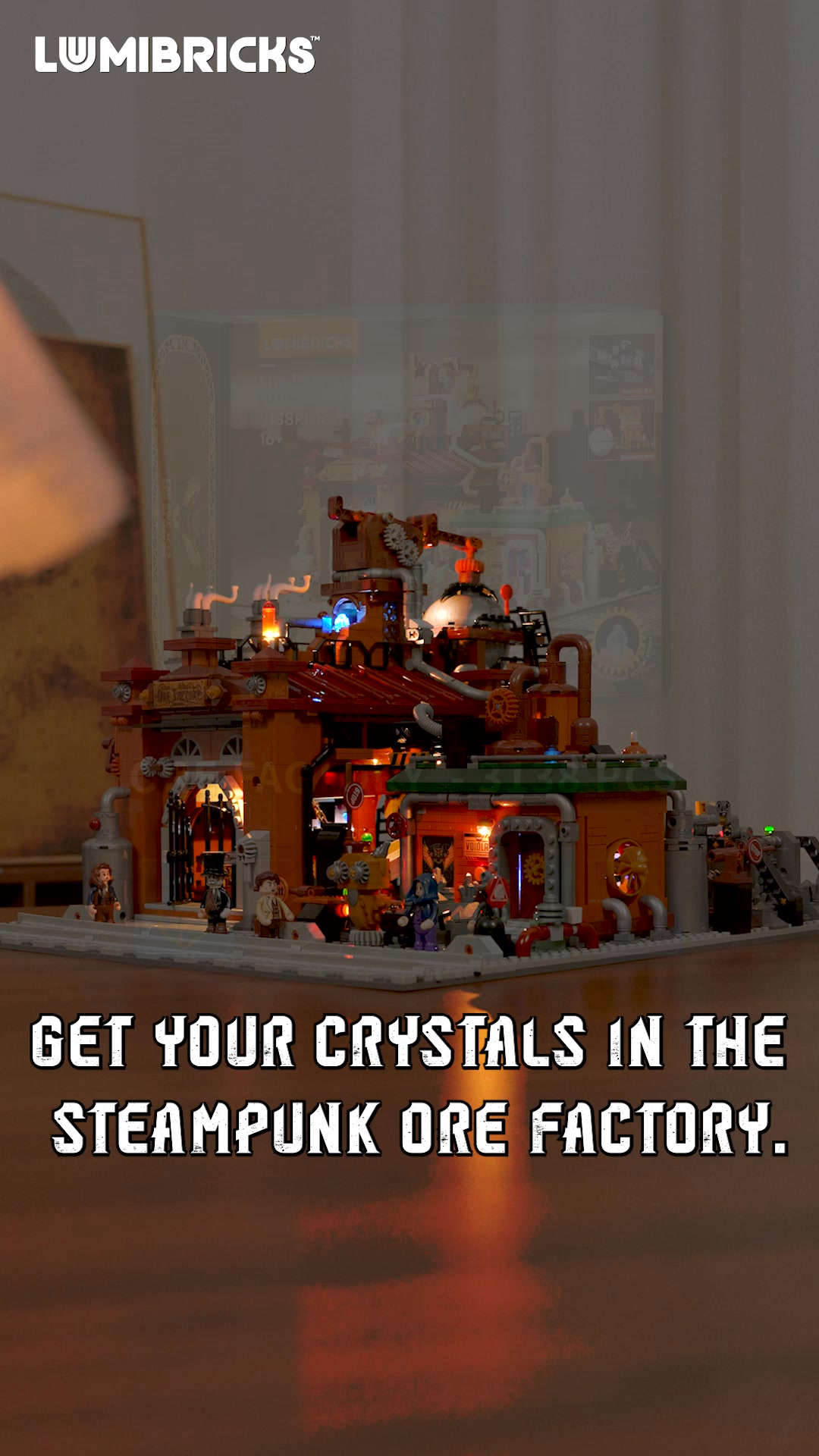 Discontinued Soon LUMIBRICKS Ore Factory Last Chance to Own It