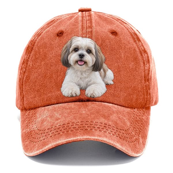 Shih Tzu Lying Down Top Breeds Classic Cap | Pandaize